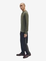 FRED PERRY — Свитер Waffle Stitch Jumper Laurel Wreath Green