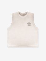 DISSIDENT — Майка DD Varsity Dyed Tank Top in Champagne