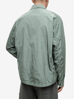 C.P. COMPANY — Овершот Chrome-R Zipped Lens Overshirt Laurel Wreath