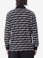 OBEY — Рубашка Поло Дл. Рукав Interlock Logo Jacquard Black Multi