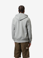 CARHARTT WIP — Худи Zip Chase Grey Heather/Gold