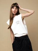 DISSIDENT — Майка DD Varsity Dyed Tank Top in Champagne
