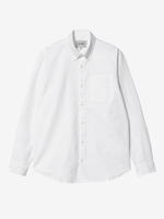 CARHARTT WIP — Рубашка L/S C-Logo White/White