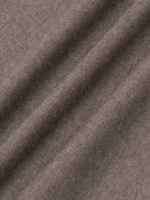 DRÔLE DE MONSIEUR — Брюки Elastic Waist Flannel Pant Light Brown