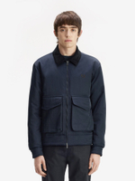 FRED PERRY — Куртка Nylon Caban Jacket Navy