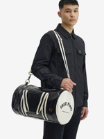 FRED PERRY — Сумка Classic Barrel Bag Black/Ecru