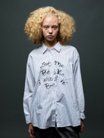 OBEY — Рубашка W Carlotta Stripe Shirt White Multi