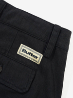 BUTTER GOODS — Штаны Pleated Trousers Washed Black