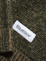 BUTTER GOODS — Свитер Textured Knit Sweater Army