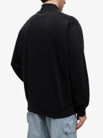 C.P. COMPANY — Свитшот Zip-Up Lens Sweatshirt Polo Collar Black