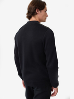 FRED PERRY — Кардиган Textured Panel ZIP Cradigan Black