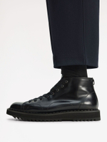 FRED PERRY — Ботинки George Cox Leather Monkey Boot Black