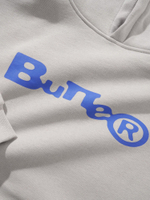 BUTTER GOODS — Худи Registered Pullover Hood Cement