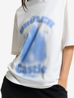 BRÛLER D’AMOUR — Футболка T-shirt Замок/Château White