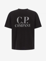 C.P. COMPANY — Футболка 30/1 Jersey SS Printed Graphics Black