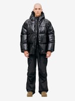 ZNY — Куртка Пуховик Hooded AW23 Black