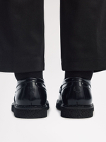 FRED PERRY — Туфли George Cox Leather Penny Loafer Black