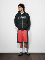 BUTTER GOODS — Худи Drummer Zip-Thru Hood Washed Black