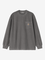 CARHARTT WIP — Лонгслив L/S Loose Pocket T-Shirt Black (Garment Dyed)